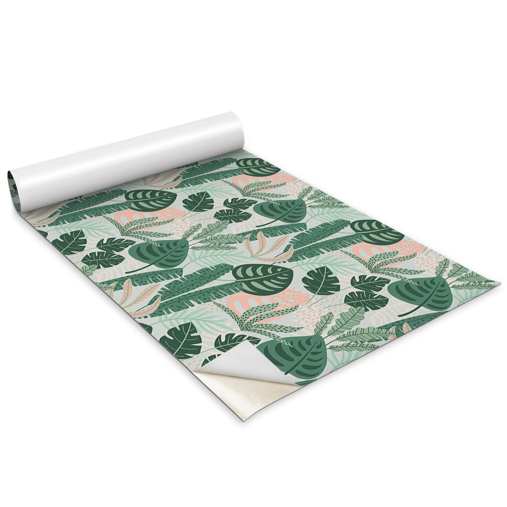 Samolepící tapeta na nábytek Vzor s bohémskými listy