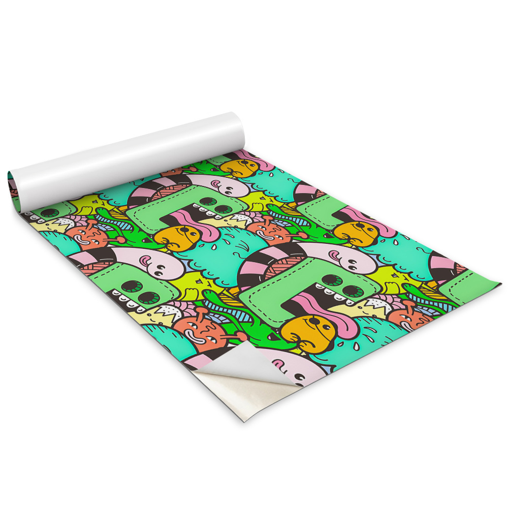 Fólie na nábytek Veselé barevné stvoření