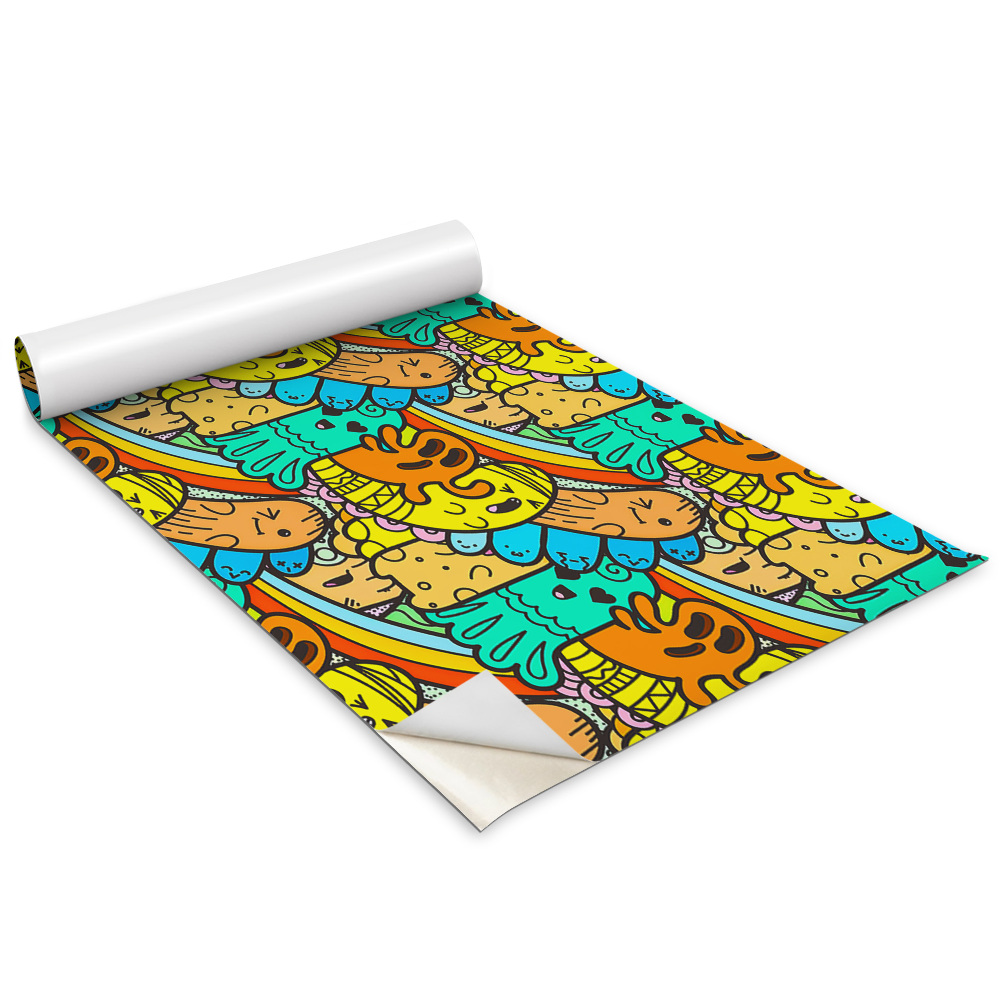 Samolepící tapeta na skříň Roztomilé příšery