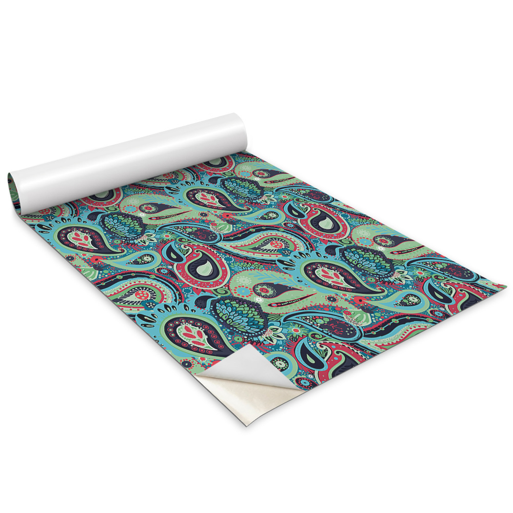 Samolepící tapeta na nábytek Paisley vzor se slzami