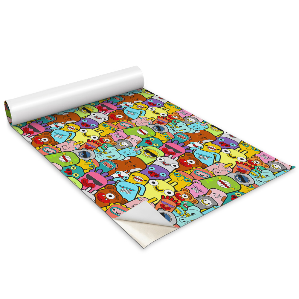 Renovační folie na nábytek Příšery z vesmíru