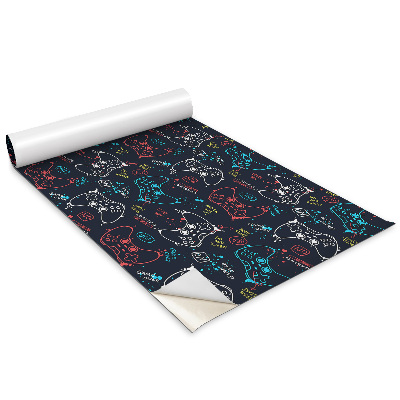 Fólie na nábytek Podložky pro herní konzole se vzorem