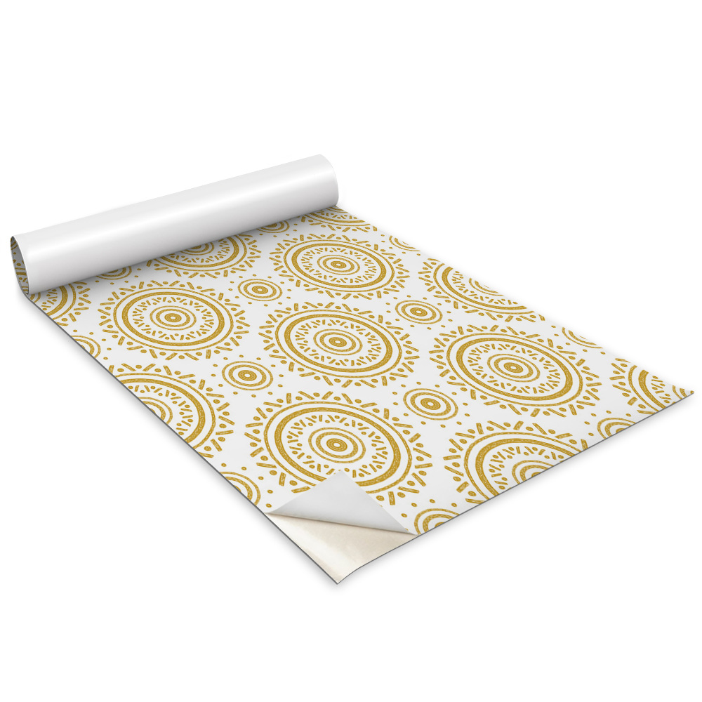 Samolepící tapeta na nábytek Vzor slunečního kruhu