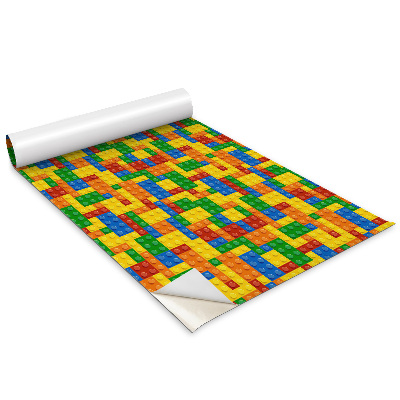 Samolepící tapeta na skříň Barevné bloky