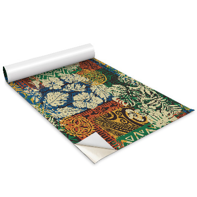 Renovační folie na nábytek Havajský květinový vzor