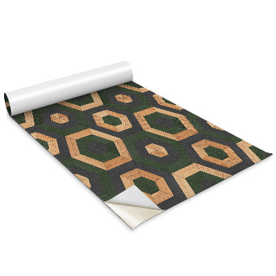 Renovační folie na nábytek Dřevěné šestiúhelníky