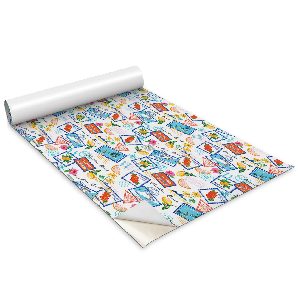 Samolepící tapeta na nábytek Pohlednice z dovolené