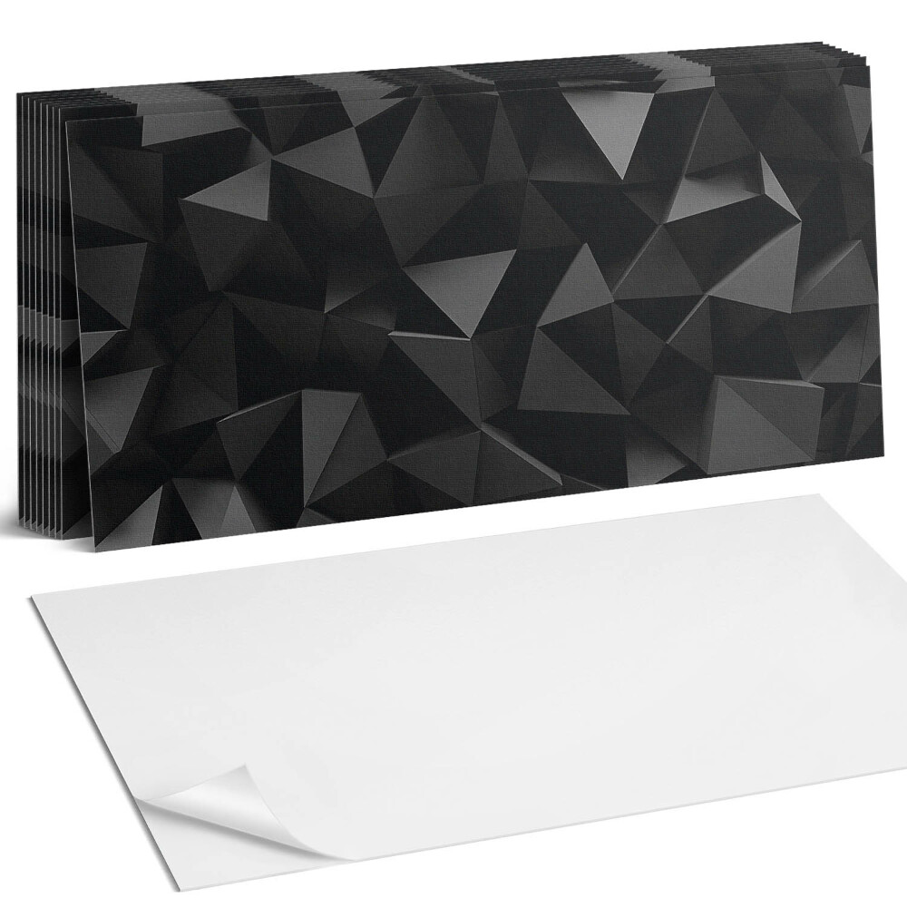 Nástěnný panel do kuchyně Abstraktní 3D struktura