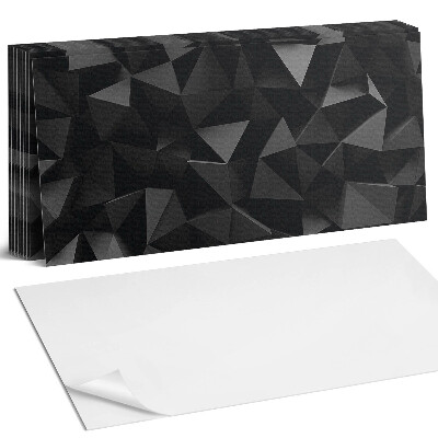 Nástěnný panel do kuchyně Abstraktní 3D struktura