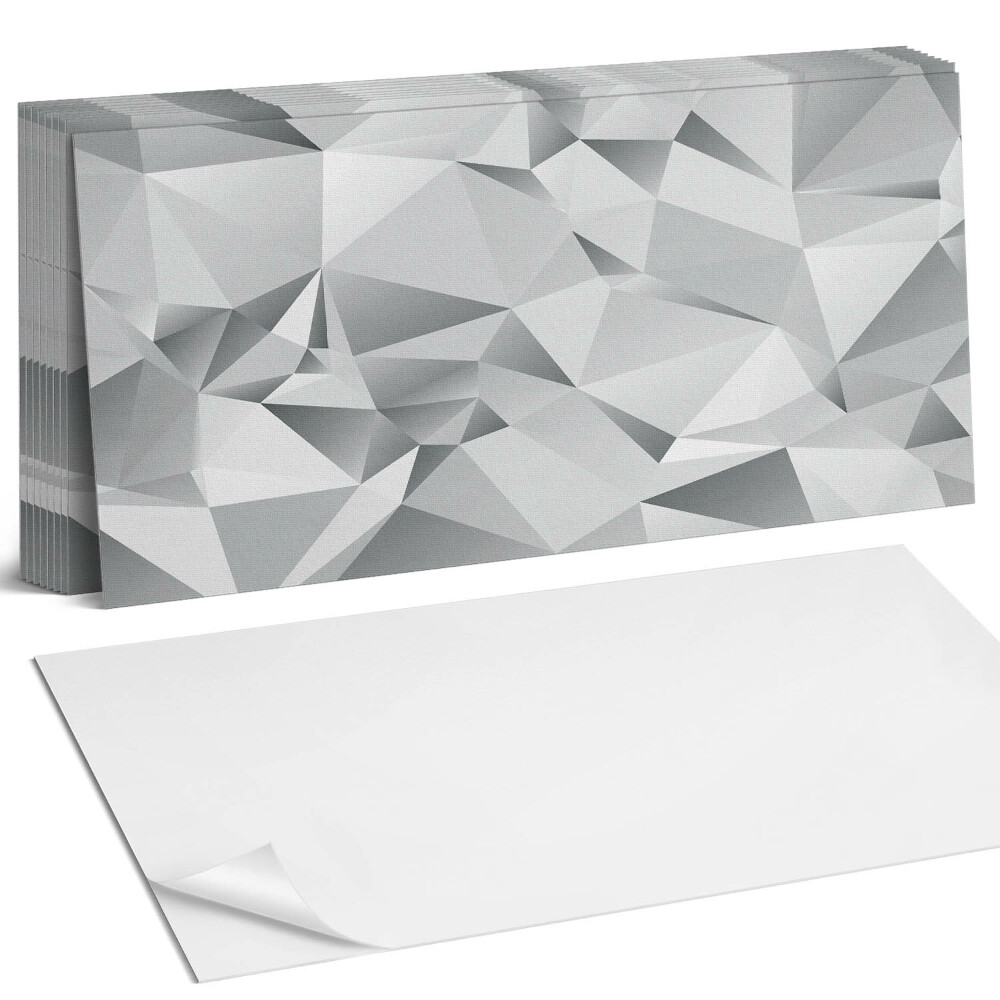 Nástěnný panel za linku Abstraktní geometrický vzor