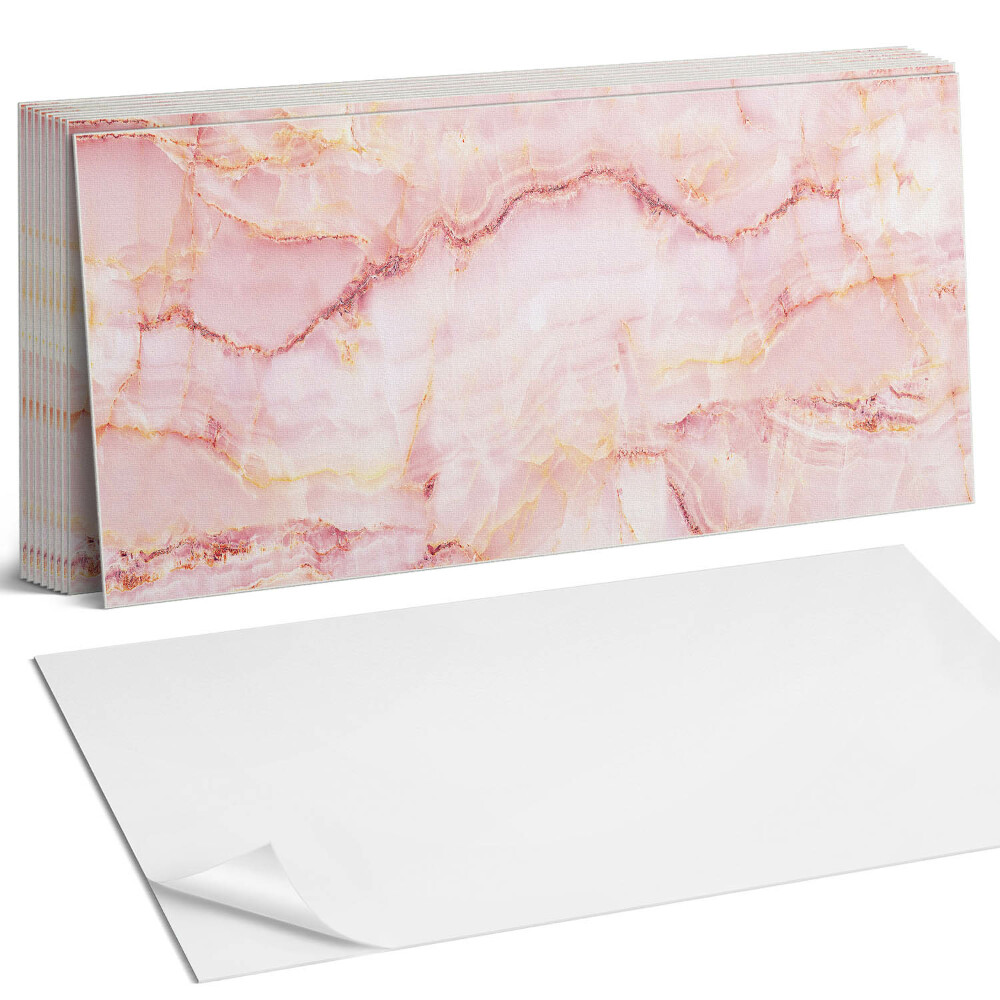 Nástěnný panel do kuchyně Mramorový vzor s vlnami