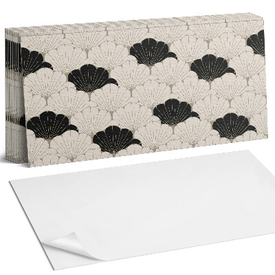 Obkladový panel do kuchyně Stylový listový vzor