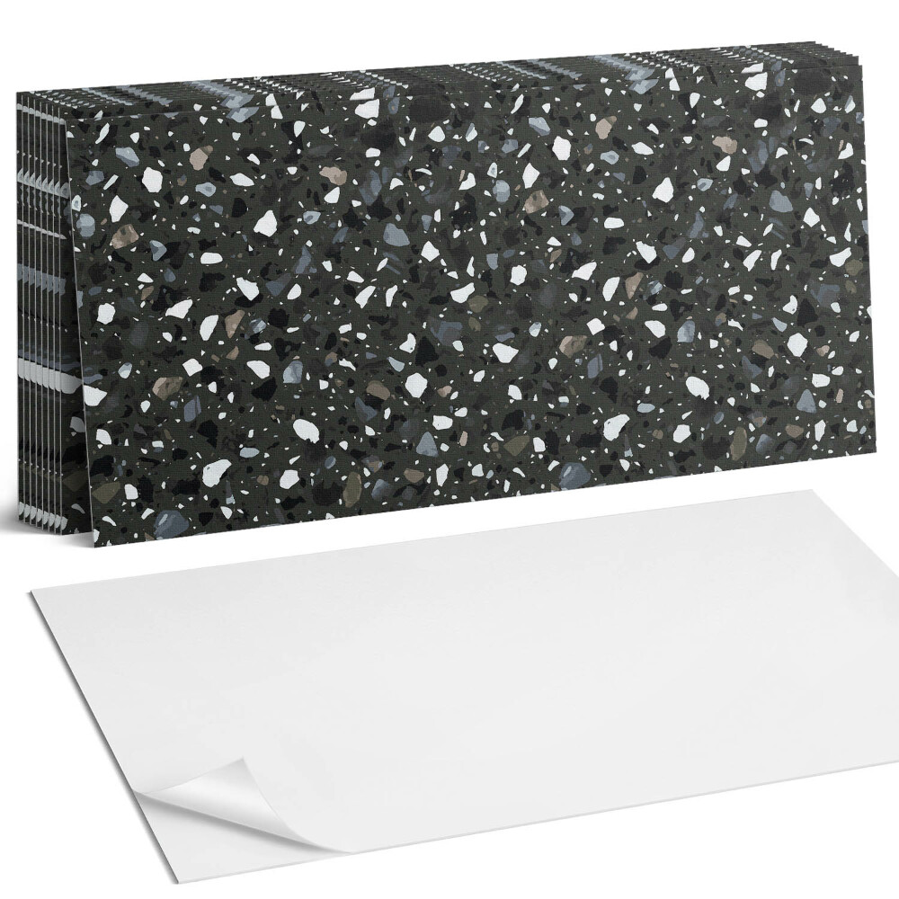 Obkladový panel na stěnu Kamenný vzor s fragmenty