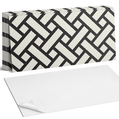 Samolepící panel na zeď Propletený geometrický vzor