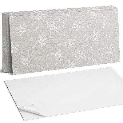 Obkladový panel na stěnu Květinový vzor na pozadí