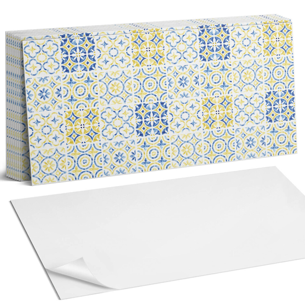 Obkladový panel do kuchyně Mozaikový vzor s ornamenty