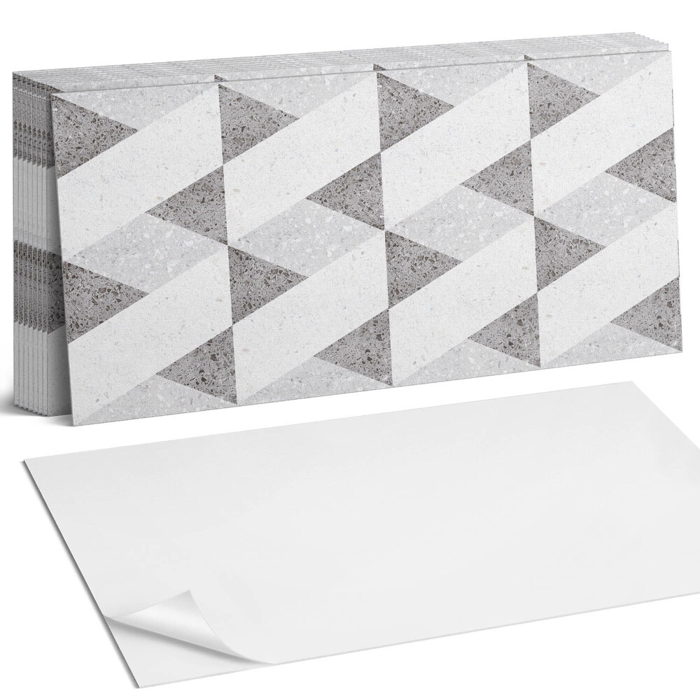 Nástěnný panel do kuchyně Geometrie v kontrastech