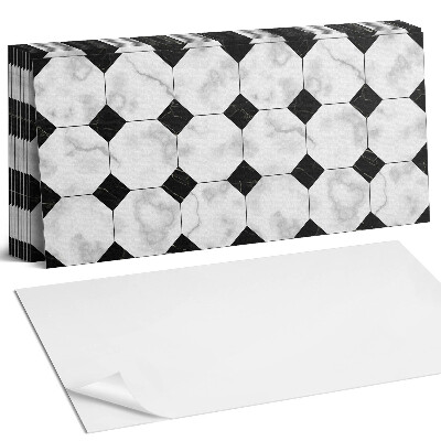 Samolepící panel na zeď Geometrické vzory dlaždic