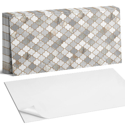 Samolepící panel na zeď Mozaikový vzor s tvary