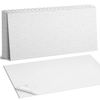 Obkladový panel do kuchyně Jemný vzor s kruhy