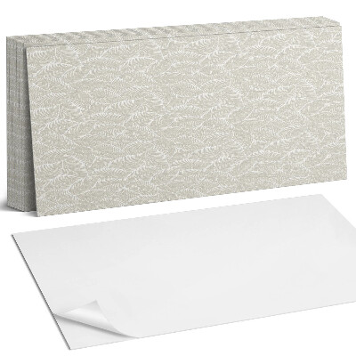 Nástěnný panel do kuchyně Listový vzor v aranžmá