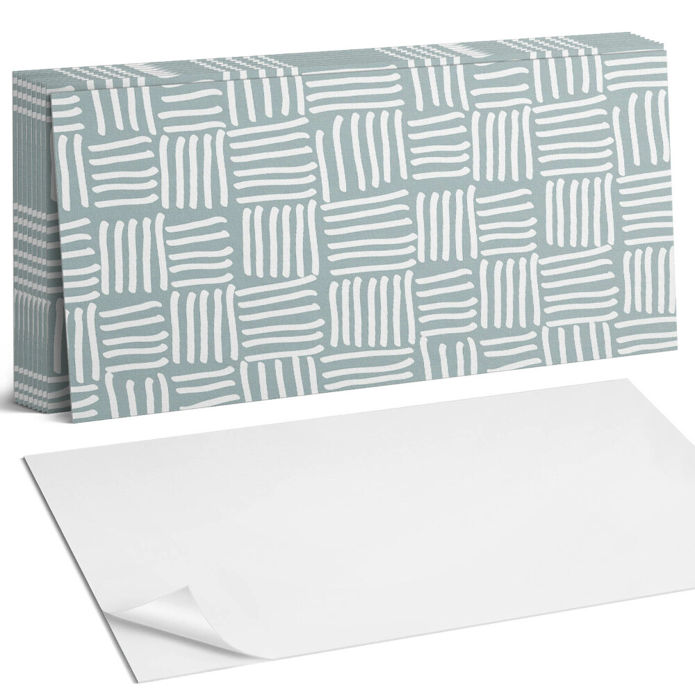 Nástěnný panel za linku Geometrický vzor čar