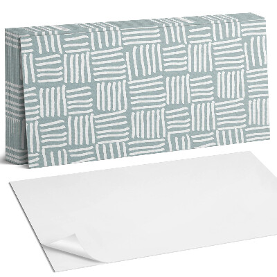 Nástěnný panel za linku Geometrický vzor čar