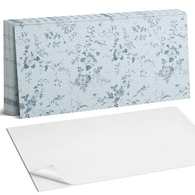 Nástěnný panel do kuchyně Květinový vzor na pozadí