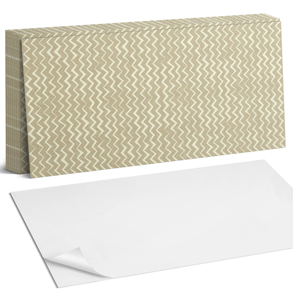 Nástěnný panel za linku Klikaté čáry na textuře pozadí