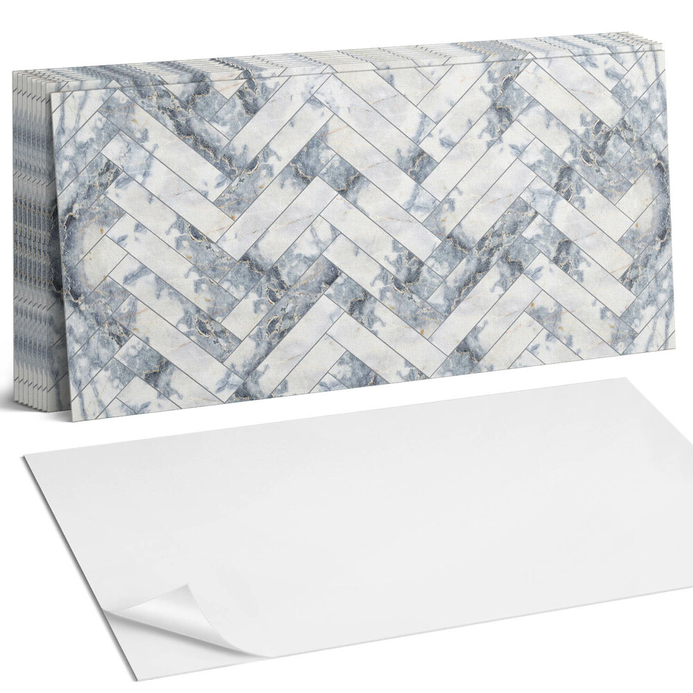 Obkladový panel na stěnu Mramorový vzor rybí kosti