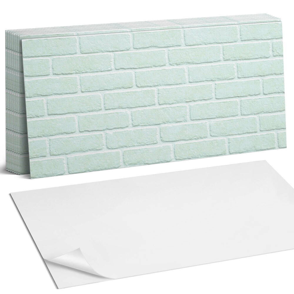 Samolepící panel na zeď Cihlová zeď vzor