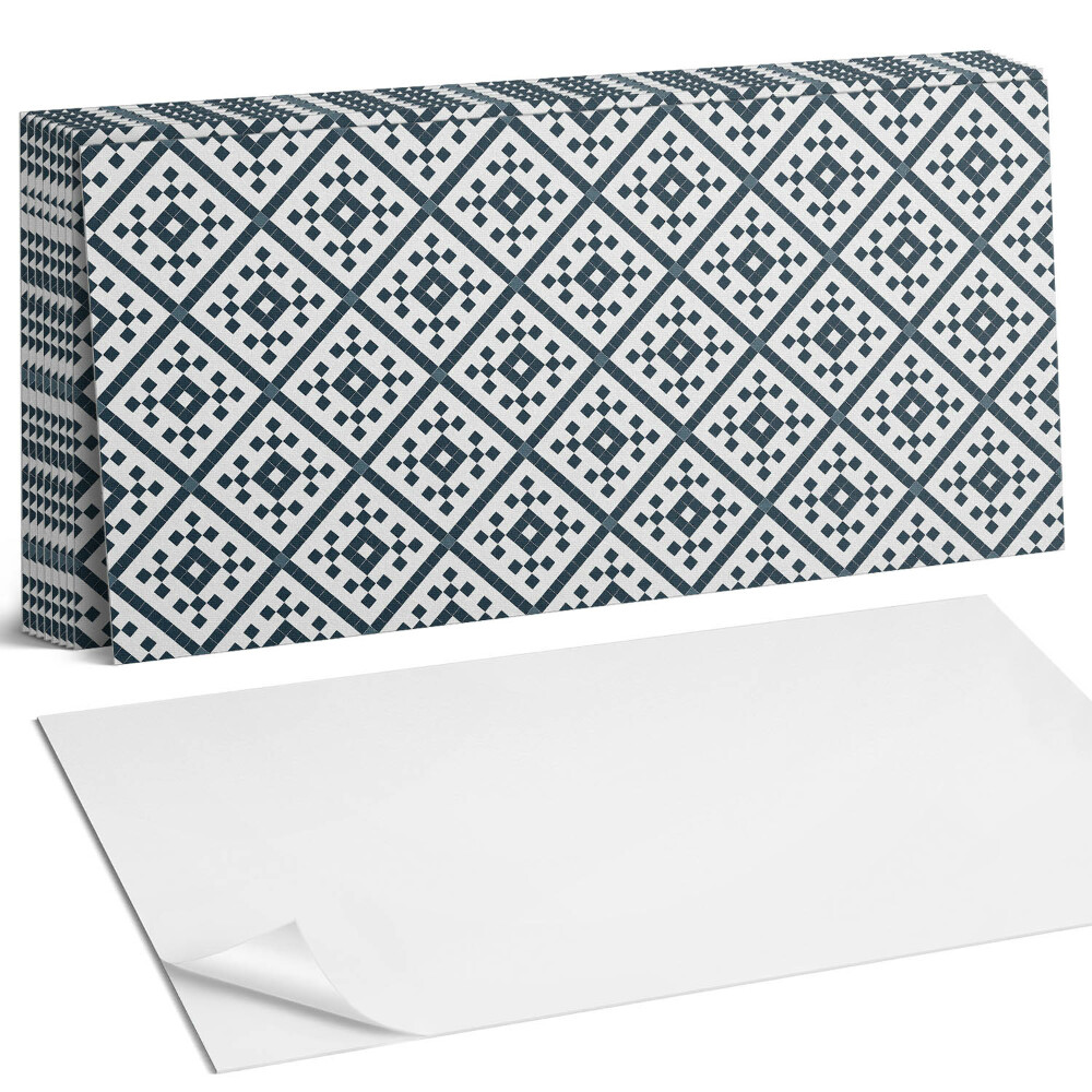 Obkladový panel do kuchyně Geometrický diamantový vzor