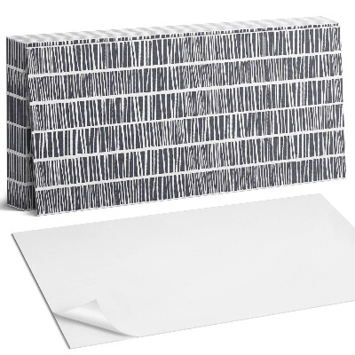 Samolepící panel na zeď Dynamický čárový vzor