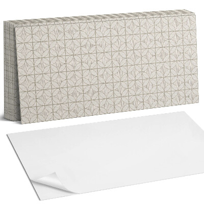 Nástěnný panel do kuchyně Geometrický vzor s kruhy