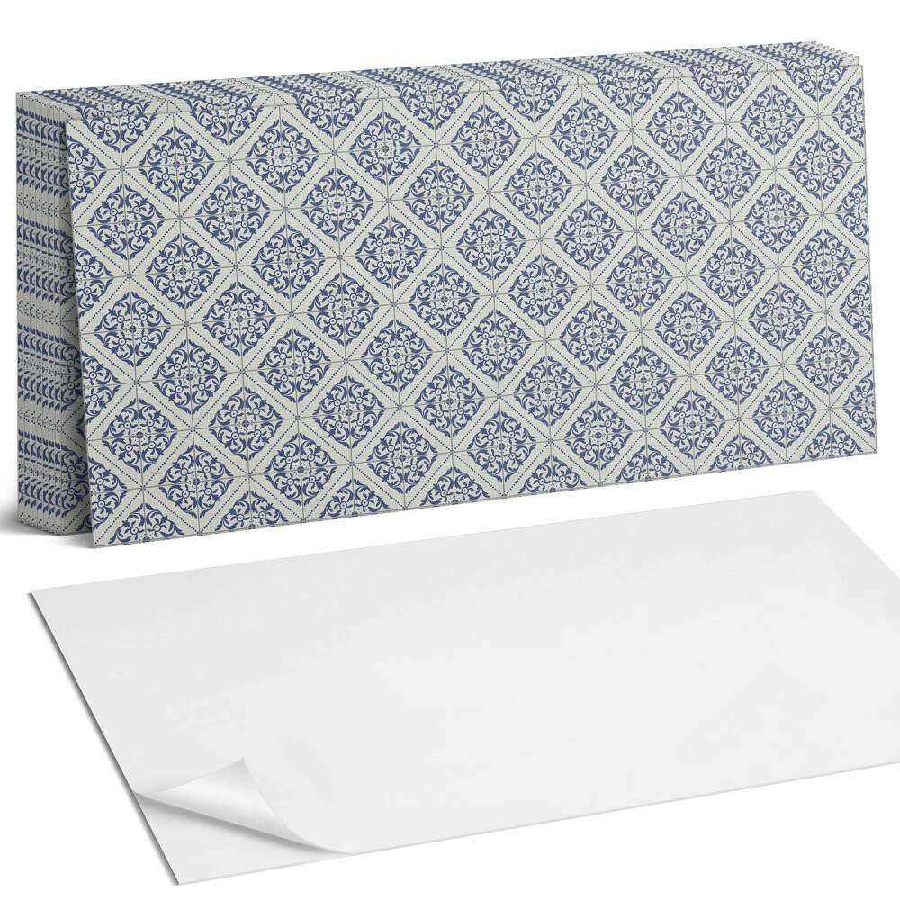 Obkladový panel do kuchyně Vzor s květinovými motivy