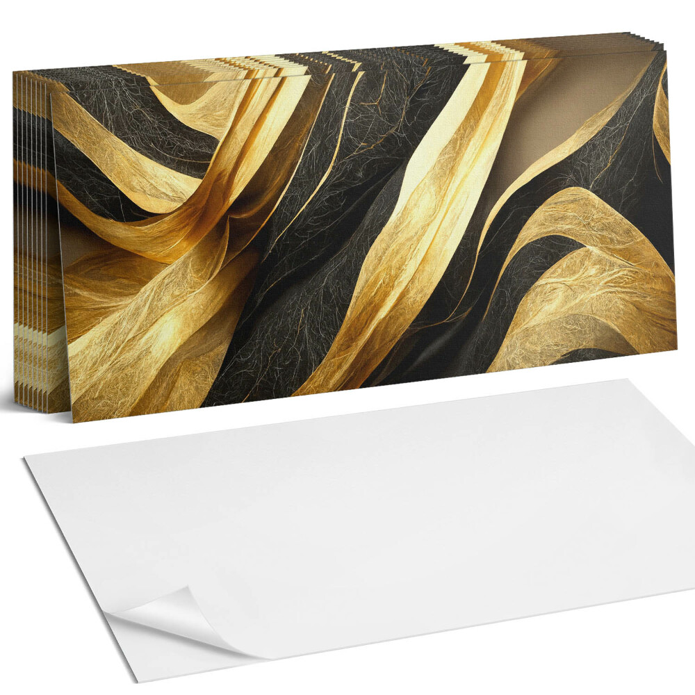 Obkladový panel do kuchyně Vlny textur a vzorů