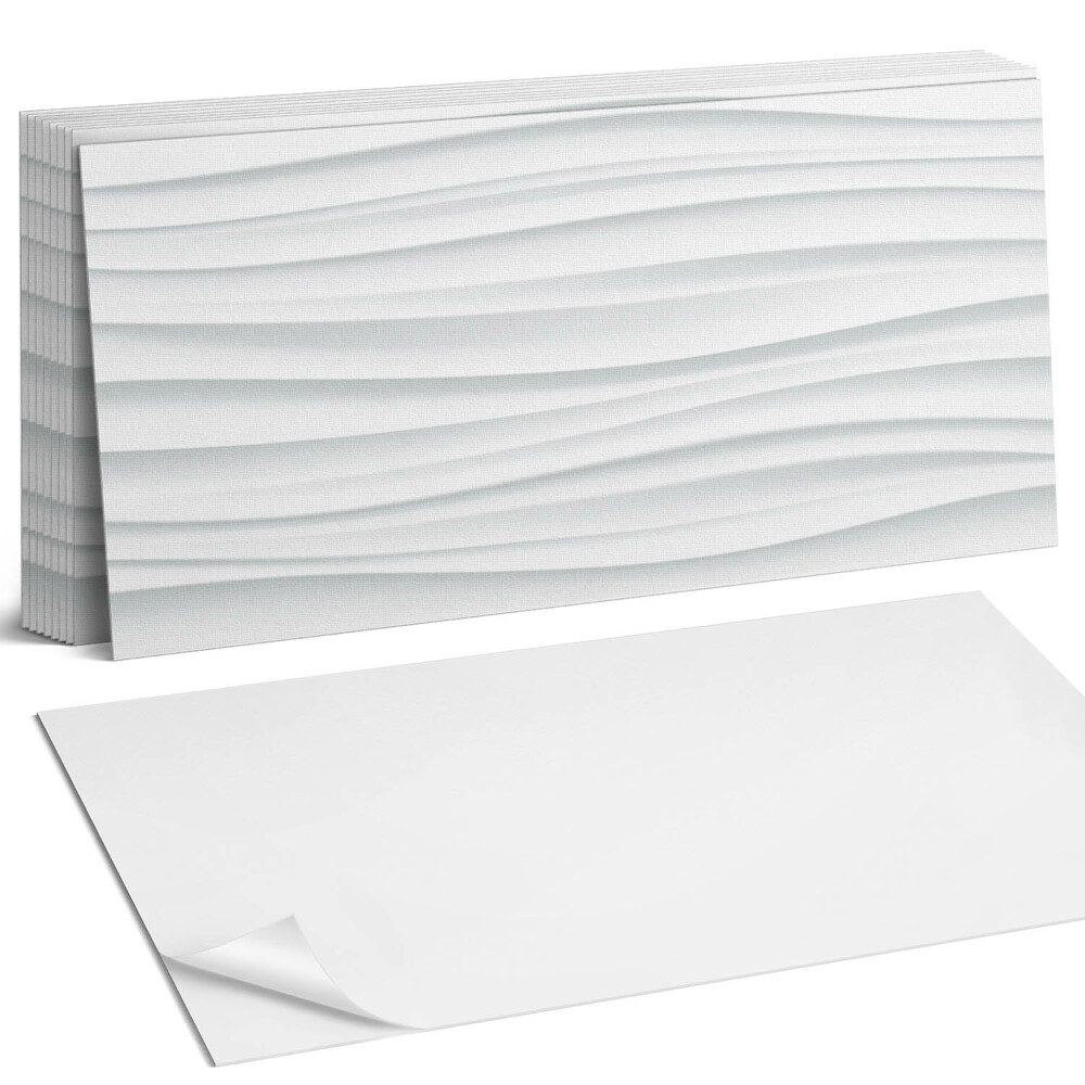 Nástěnný panel do kuchyně Vlny v minimalistickém stylu