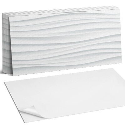 Nástěnný panel do kuchyně Vlny v minimalistickém stylu