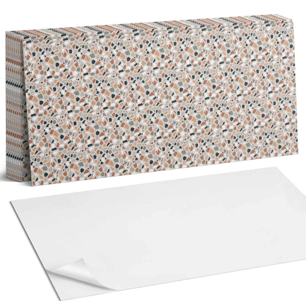 Nástěnný panel za linku Abstraktní organický vzor