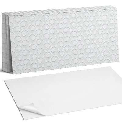 Nástěnný panel do kuchyně Vlny s kruhy v pozadí