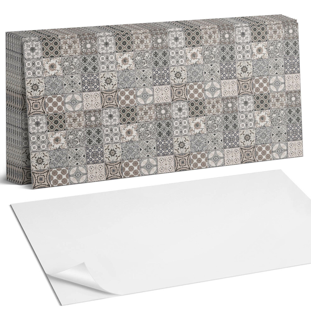 Nástěnný panel za linku Mozaikové vzory na pozadí