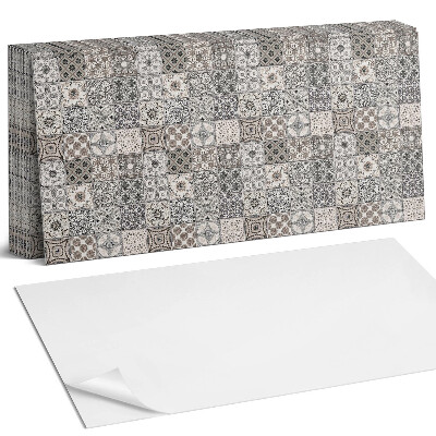 Nástěnný panel za linku Mozaikové vzory na pozadí