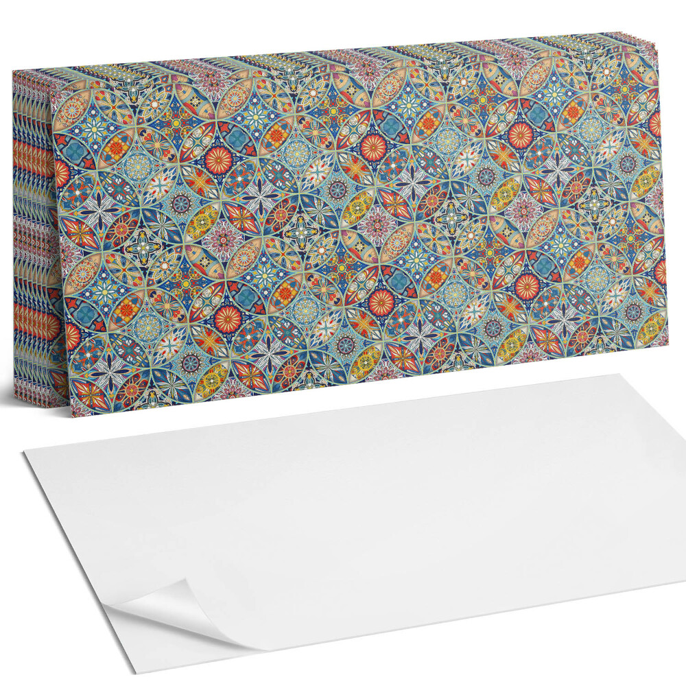 Obkladový panel do kuchyně Vícebarevný mandalový vzor