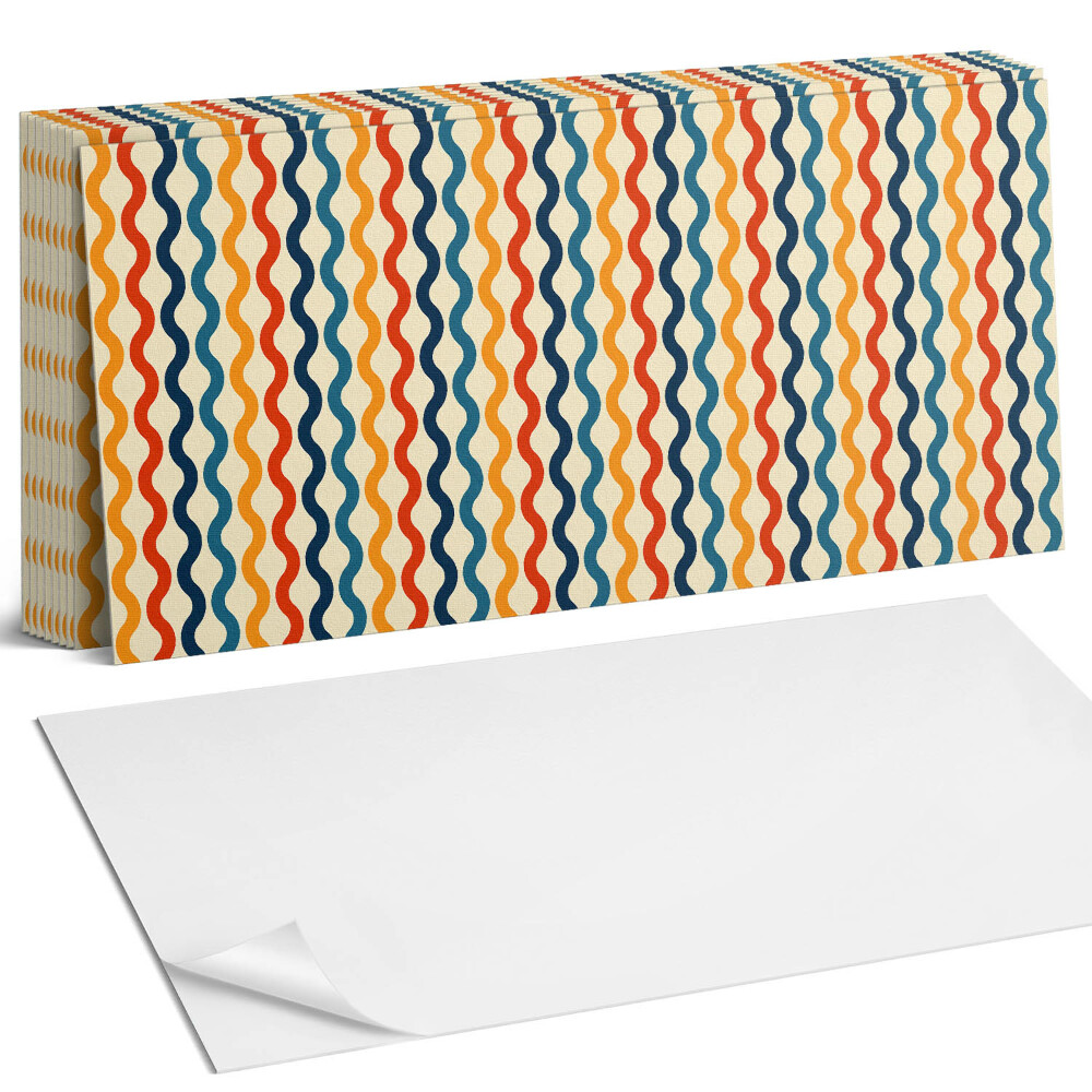 Obkladový panel na stěnu Vlny v rytmickém vzoru