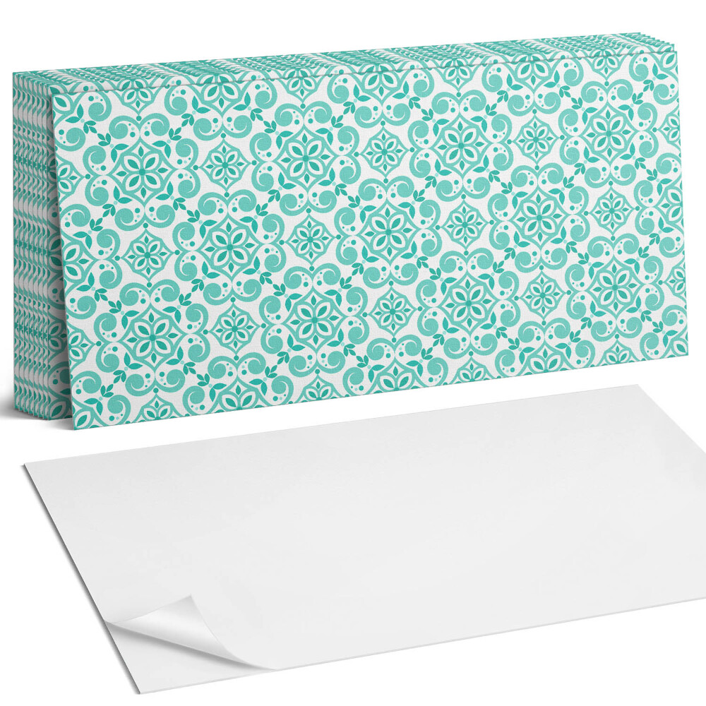 Obkladový panel na stěnu Květinový vzor s ornamenty