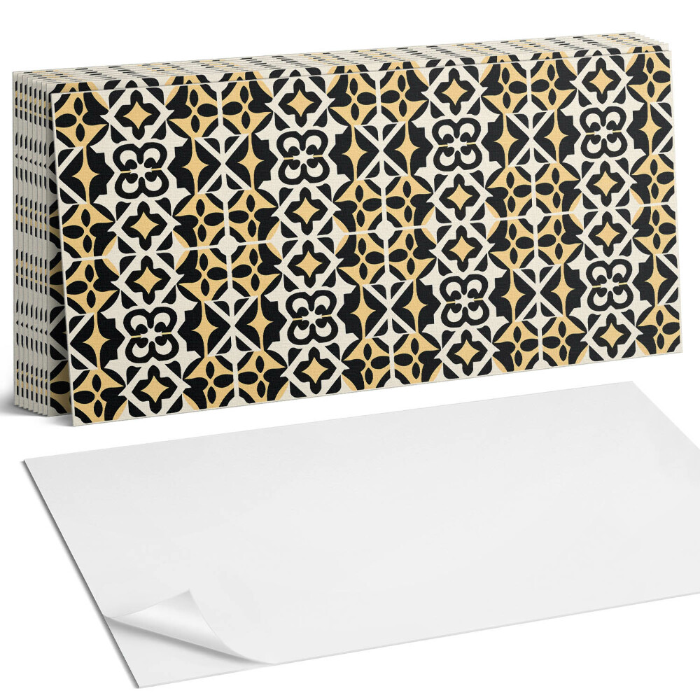 Obkladový panel do kuchyně Geometrické vzory na pozadí