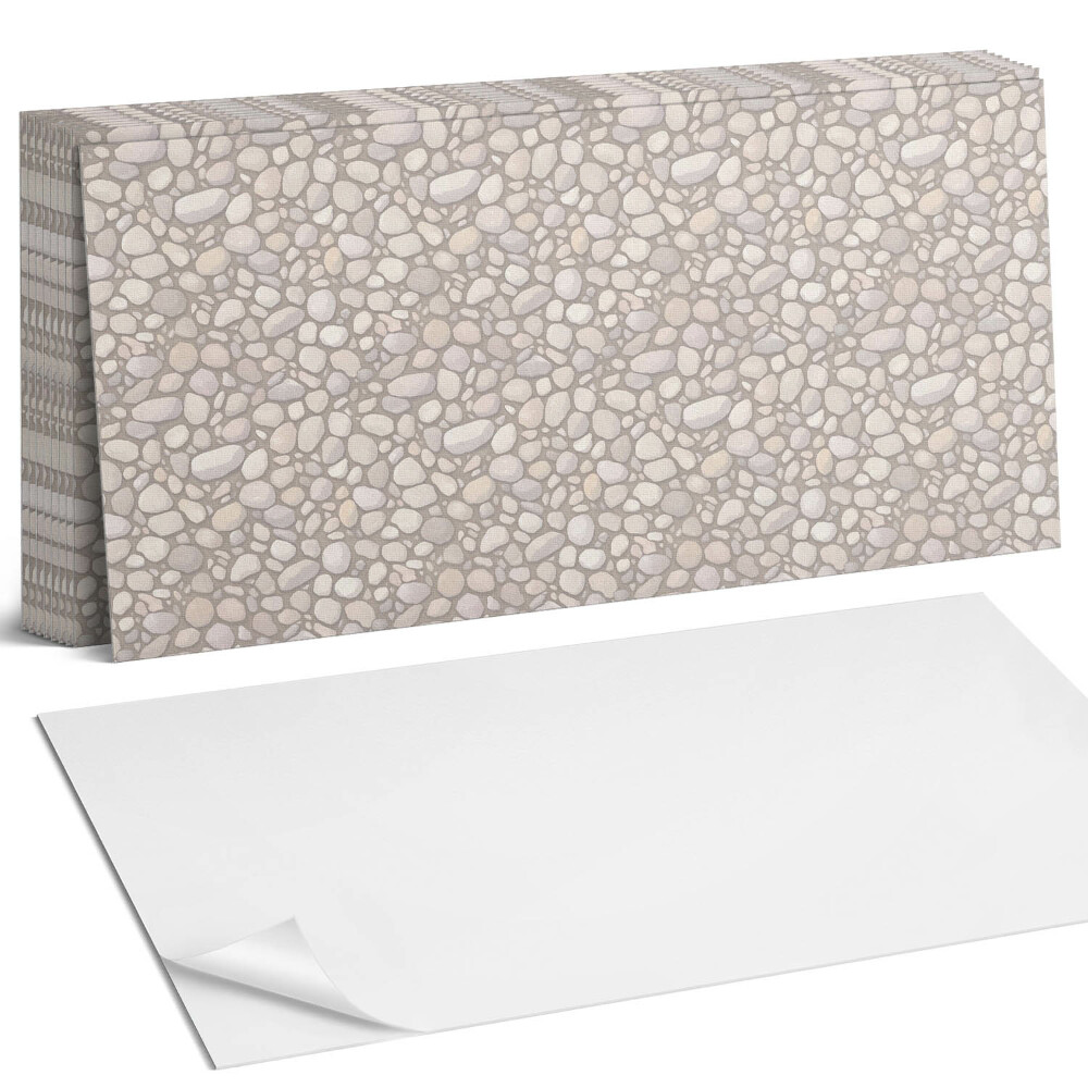 Samolepící panel na zeď Vzorek kamenů na zemi