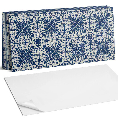 Nástěnný panel do kuchyně Květinový vzor na pozadí