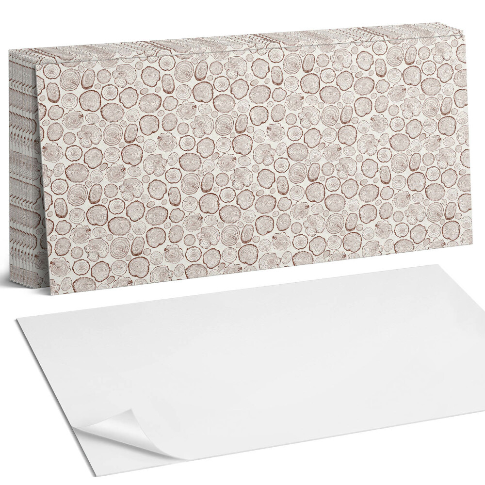 Obkladový panel na stěnu Vzor kulatých sklenic