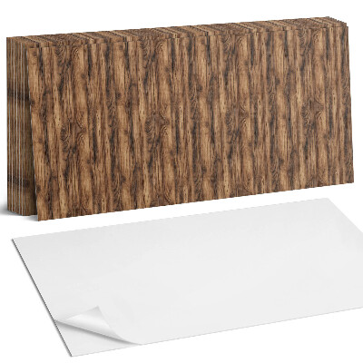 Nástěnný panel za linku Vzor imitace dřeva